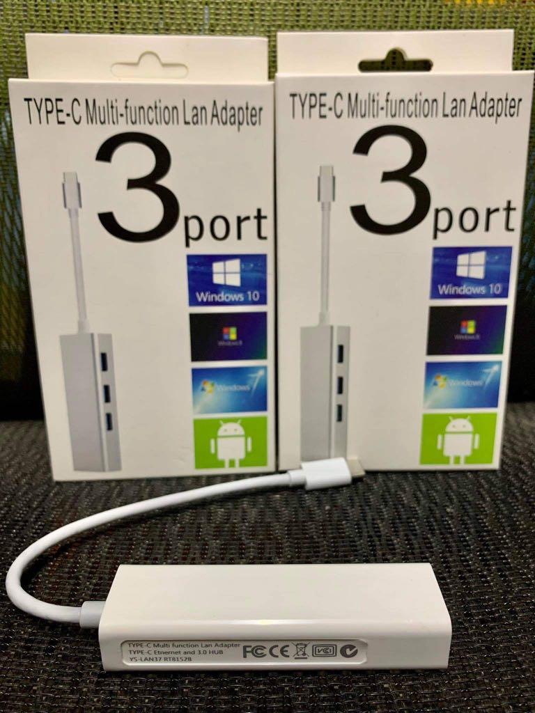 Type-C Multi-function Lan Adapter
