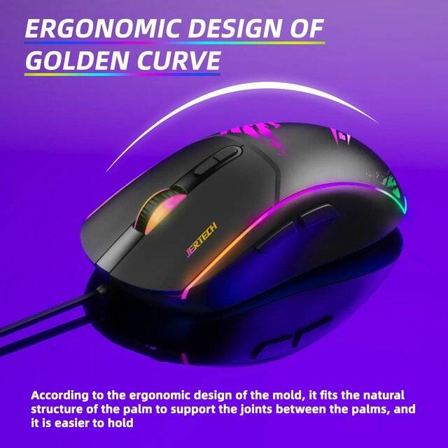 Jertech XP14 Shooter Mouse (Black)
