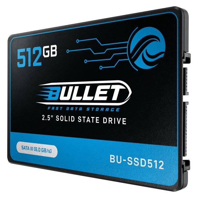 Bullet : 2.5" SSD SATA III (512GB)