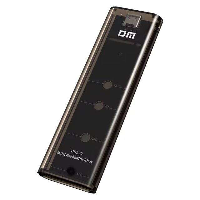 DM HD990 M.2 NVMe SSD Enclosure [Type-C 3.2]