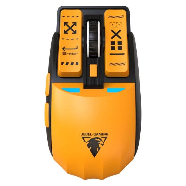 فأرة Jedel WD149 5D [BT+2.4] (أسود أصفر)