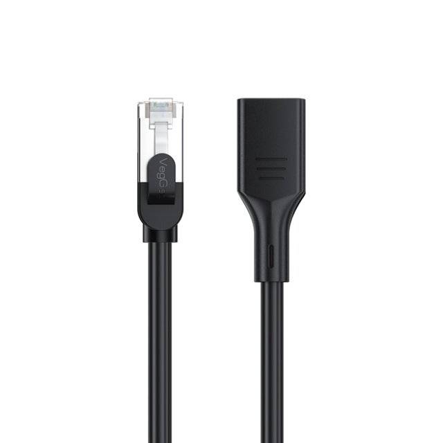 سلك تمديد VegGieg V-E676 (5 أمتار) RJ45 FTP CAT6