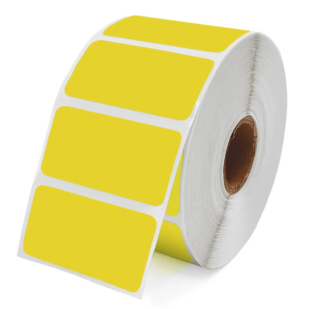 	lable Yallow ليبل اصفر 38x25mm