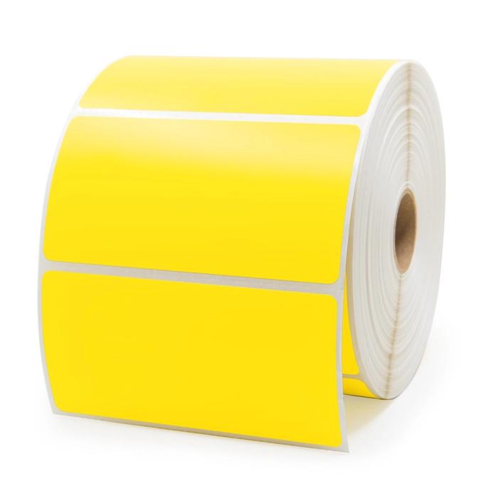 lable Yallow ليبل اصفر 50x25mm