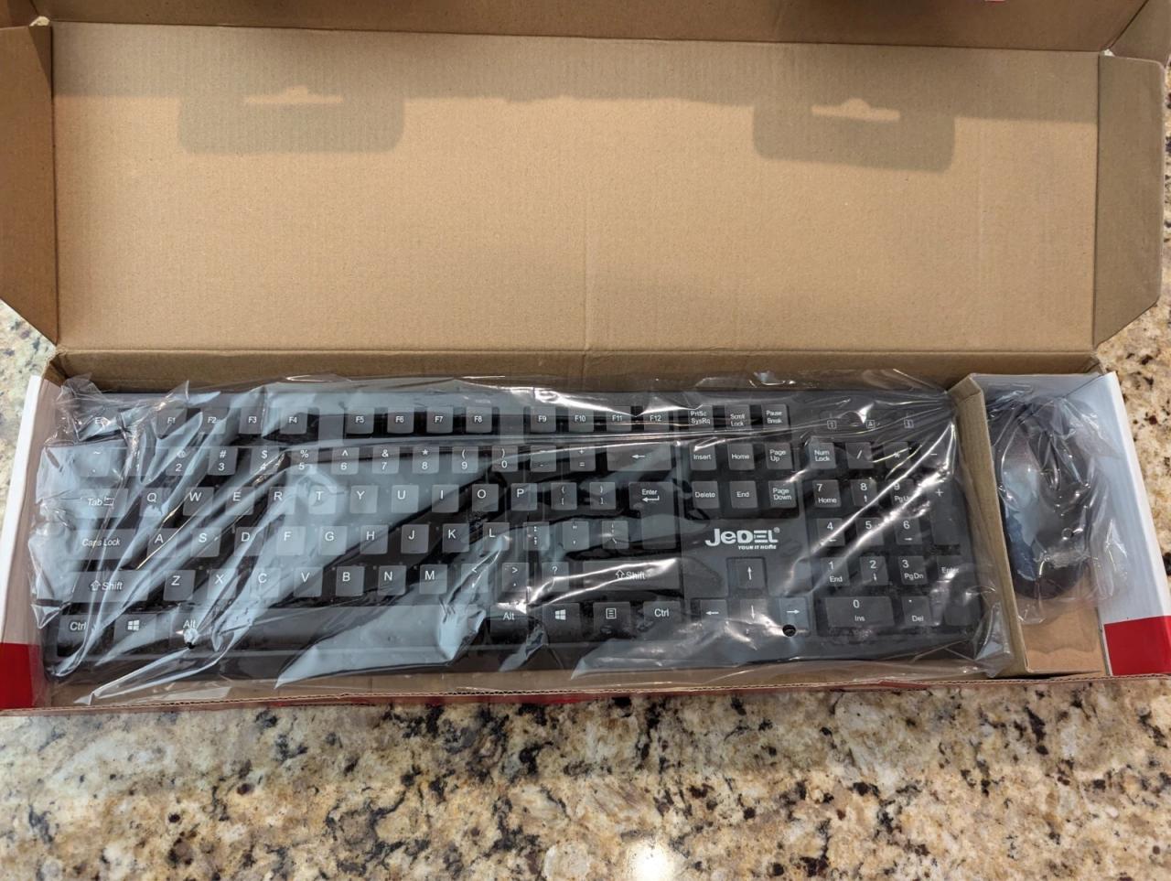 Jedel WS736 Wireless [AR] Keyboard & Mouse