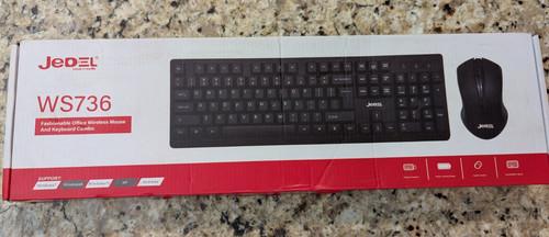 Jedel WS736 Wireless [AR] Keyboard & Mouse