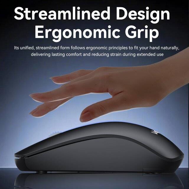 VegGieg G700 Wireless Mouse 2.4G (Black)