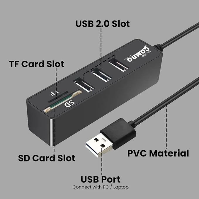 Generic 3-Port USB 2.0 Hub