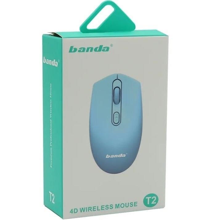   Banda Wireless Mouse Model T2 - Blue