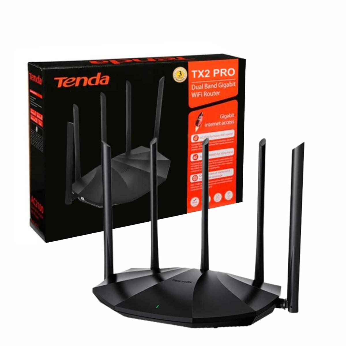 Tenda TX2 Pro Wi-Fi 6 AX1500 Smart Wi-Fi Router