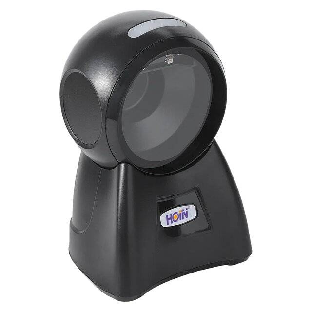 Hoin HOP-E6000 USB 2D Barcode Scanner (Black)