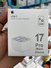 USB-C Power adapter 35W بلك ايفون اصلي تايب سي