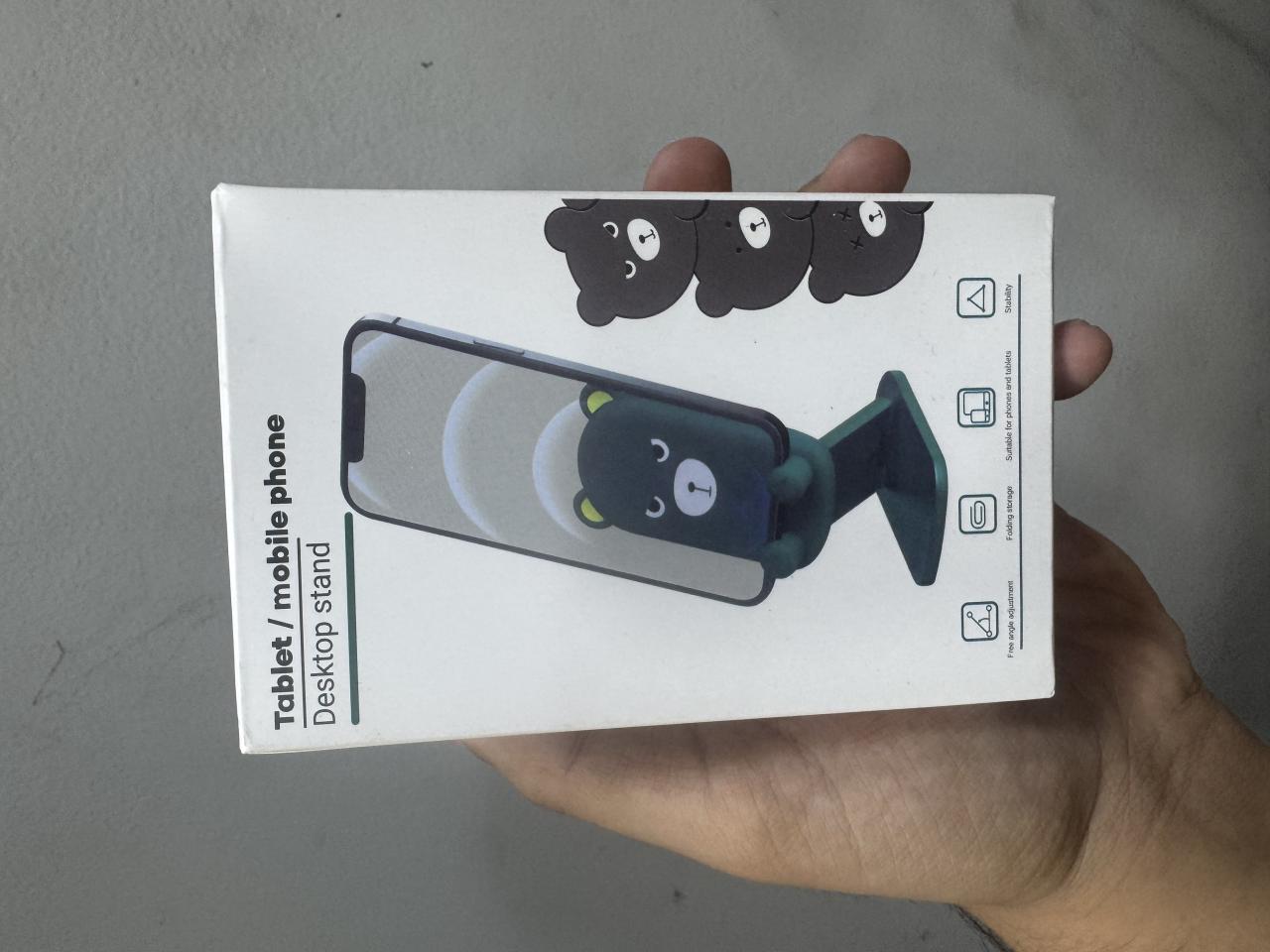 Tablet mobile phone desktop stand